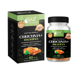 Shot em capsula Cúrcuma+ Manhã com Cúrcuma, Canela e Hortelã (60 Caps)