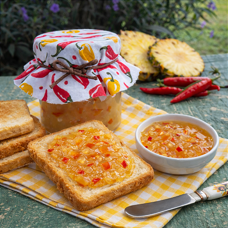 Geleia de Abacaxi com Pimenta 200g