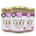 Kit 3 Ghees de Nata Noisette com Amêndoas e Sal Rosa 500 g Fazenda Soul Leve - embalagem principal