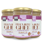 Kit 3 Ghees de Nata Noisette com Amêndoas e Sal Rosa 500 g Fazenda Soul Leve - embalagem principal