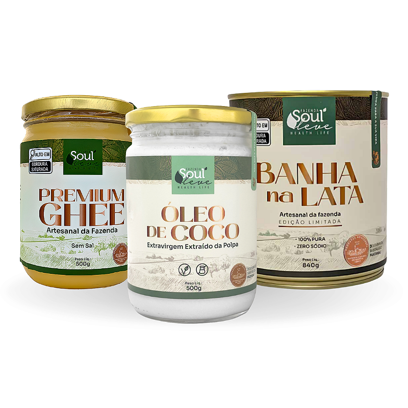 Kit Gorduras Boas Fazenda Soul Leve - embalagem principal