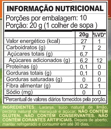 Geleia de Laranja 200 g Fazenda Soul Leve - imagem 2