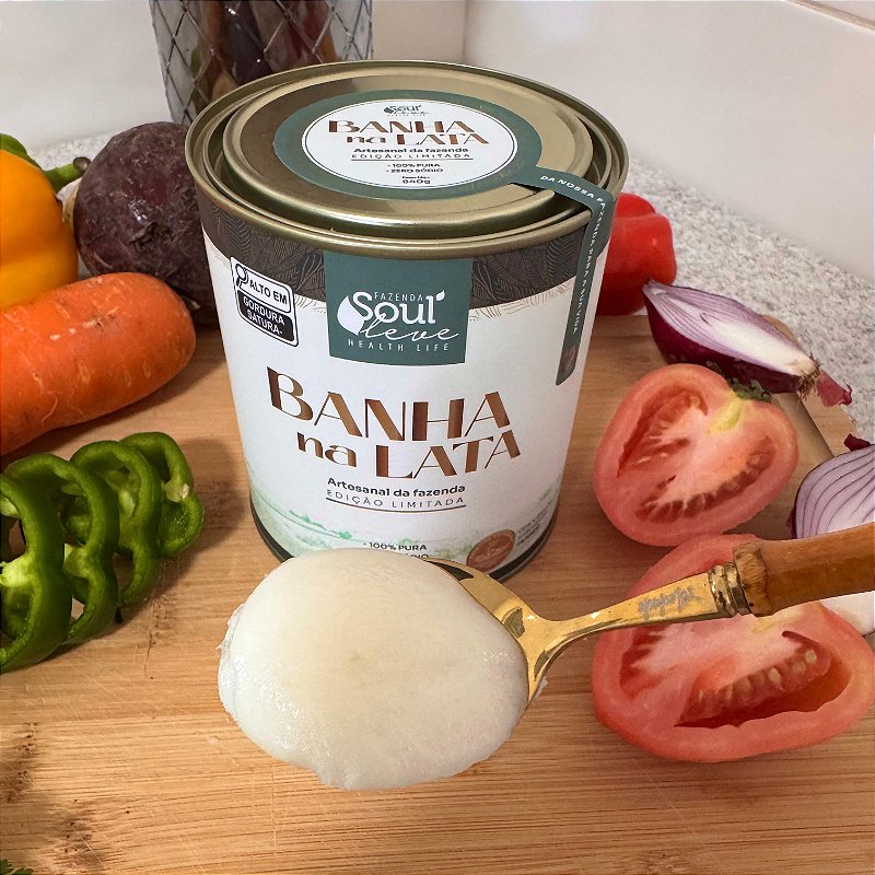 Banha na Lata Edição Limitada 840 g Fazenda Soul Leve - imagem 13