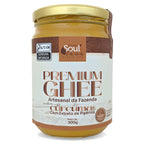 Manteiga Ghee de Nata Cúrcuma + Piperina 500 g Fazenda Soul Leve - embalagem principal