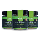 Kit 3 Shot Cúrcuma+ Manhã - Com gengibre e canela (100g)- Fazenda Soul Leve