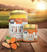 Manteiga Ghee de Nata 200g com Cúrcuma - Fazenda Soul Leve