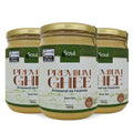 Kit 3 Manteigas Ghee de Nata Sem Sal 500 g Fazenda Soul Leve - embalagem principal