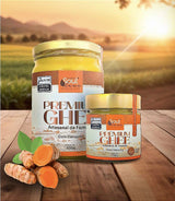 Manteiga Ghee de Nata 500g com Cúrcuma - Fazenda Soul Leve