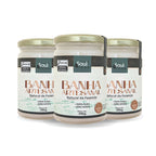 Kit com três potes de banha artesanal pura 290 g Fazenda Soul Leve