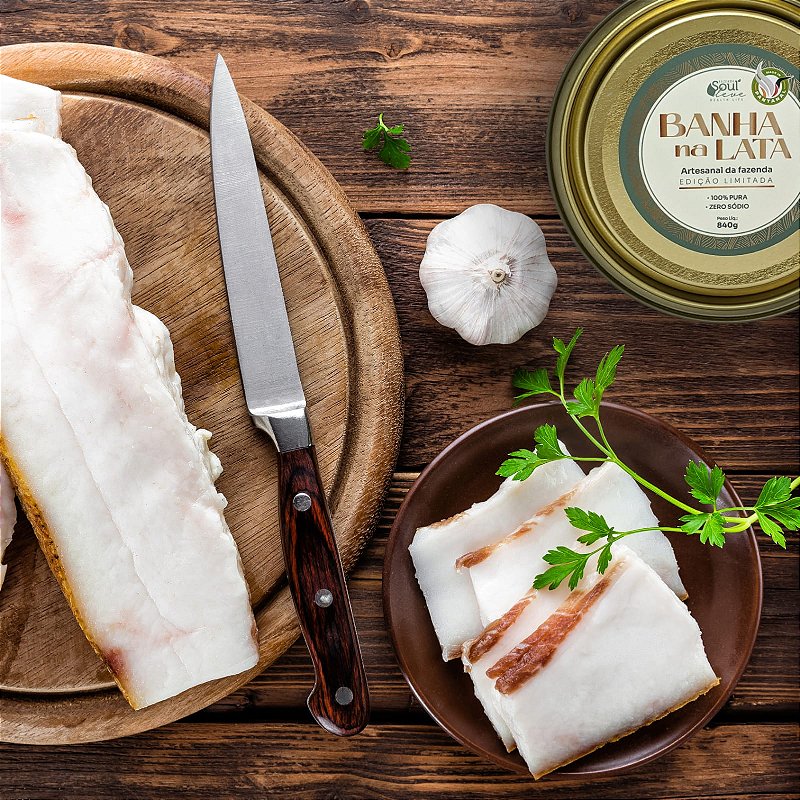 Banha na lata - Edição Limitada - Fazenda Soul Leve.