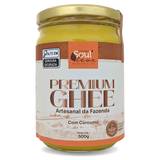 Manteiga Ghee de Nata 500g com Cúrcuma - Fazenda Soul Leve