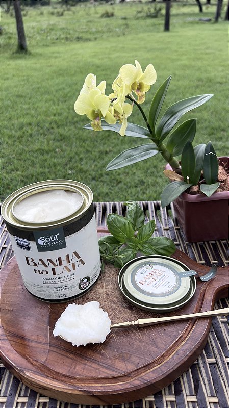 Kit 3 Banhas Integrais Puras 500 g Fazenda Soul Leve - imagem 5