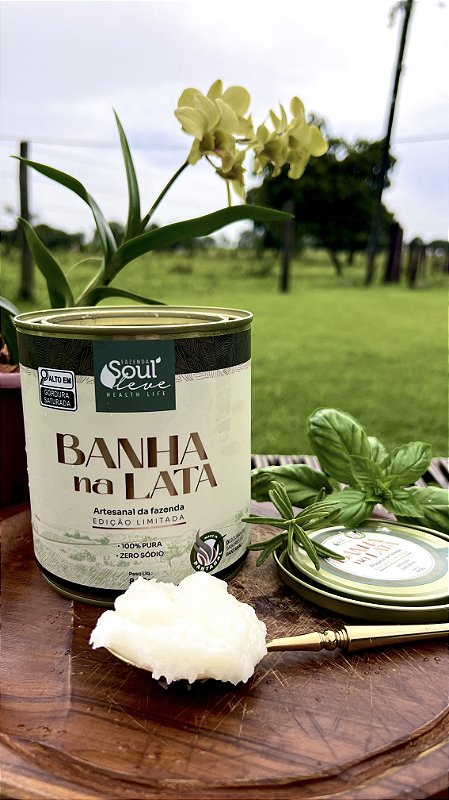 Kit 3 Banhas Integrais Puras 500 g Fazenda Soul Leve - imagem 2