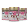 Kit 3 Manteigas Ghee de Nata com Sal Rosa 200 g Fazenda Soul Leve - embalagem principal
