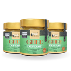 Kit 3 Ghees Defense com Cúrcuma, Óleo de Coco, Canela e Pimenta Preta 200 g - Fazenda Soul Leve