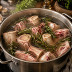 Caldo de Ossos Artesanal 500ml | 48h de Cocção | Rico em Colágeno Natural