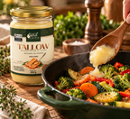 Tallow de Tutano Bovino 500 g - Fazenda Soul Leve