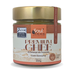 Manteiga Ghee de Nata com Cúrcuma 200 g Fazenda Soul Leve - embalagem principal