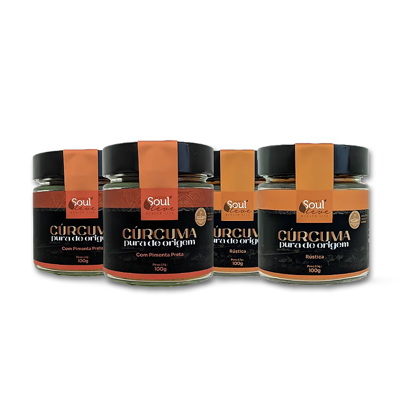 Kit Duo Cúrcuma em Pó