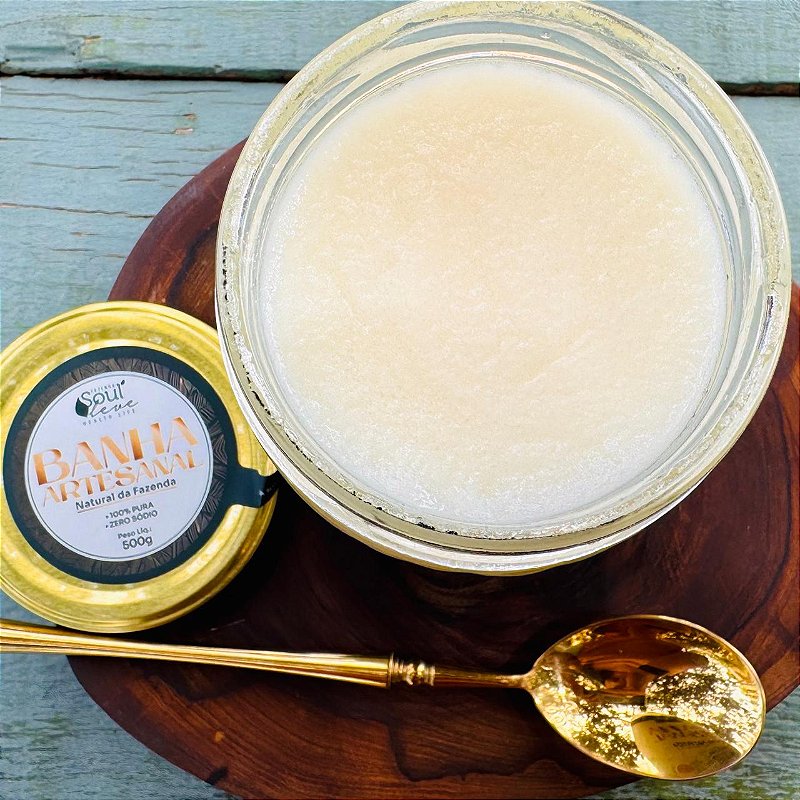 Banha Integral Pura 500 g Fazenda Soul Leve - imagem 9