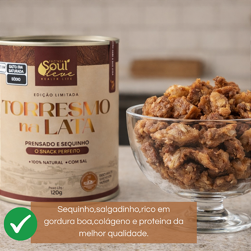 Torresmo na Lata 120g