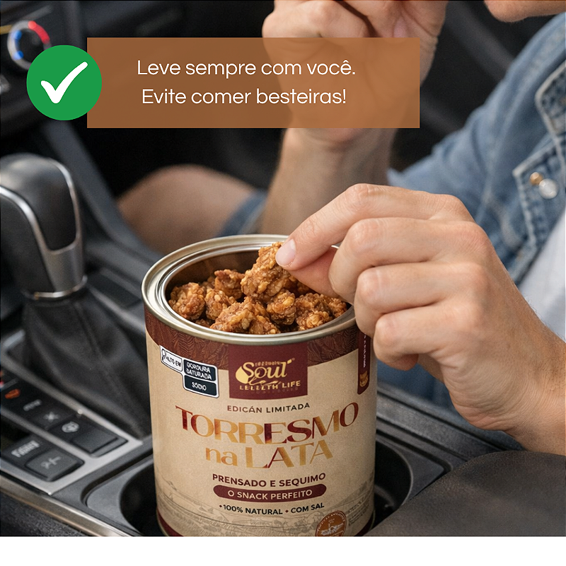 Torresmo na Lata 120g