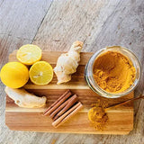 Kit 4 - Shot Cúrcuma+ Manhã - Com gengibre e canela (100g)- Fazenda Soul Leve