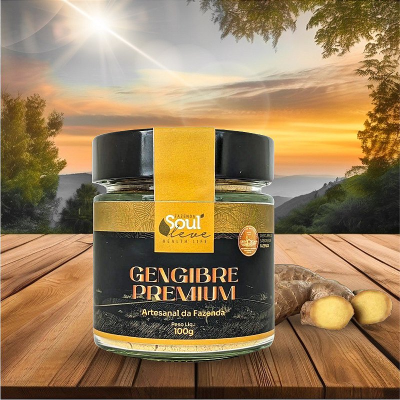 Kit 3 Gengibres Premium 100 g Fazenda Soul Leve - imagem 2