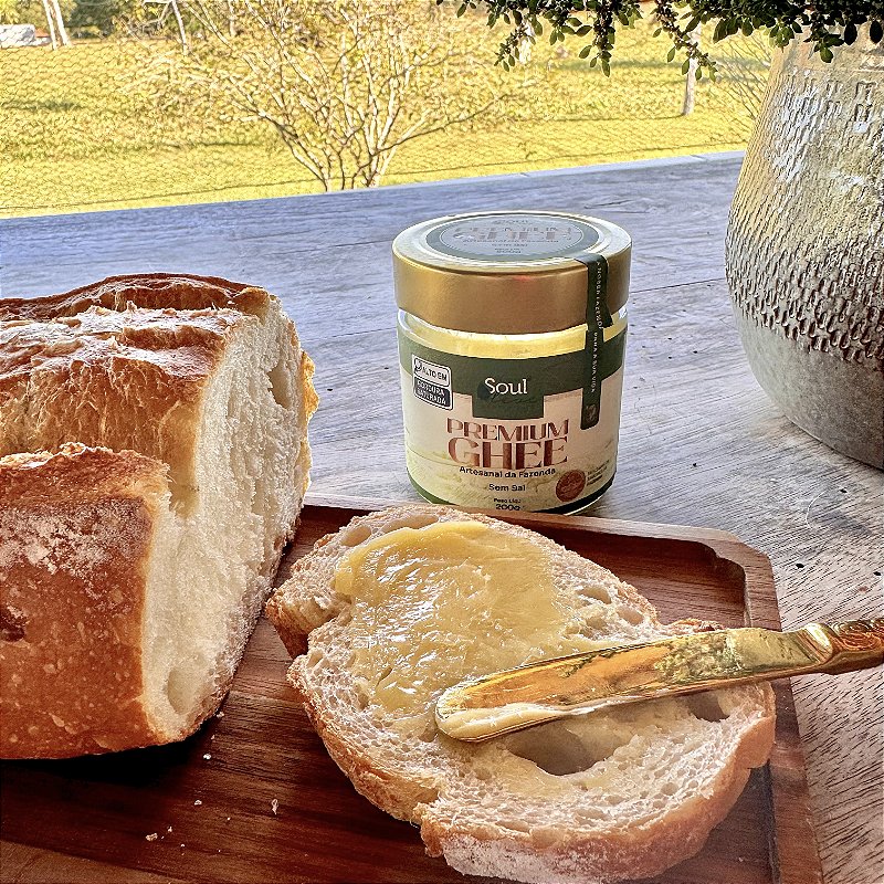 Kit 3 Ghee sem sal 200g - Fazenda Soul leve