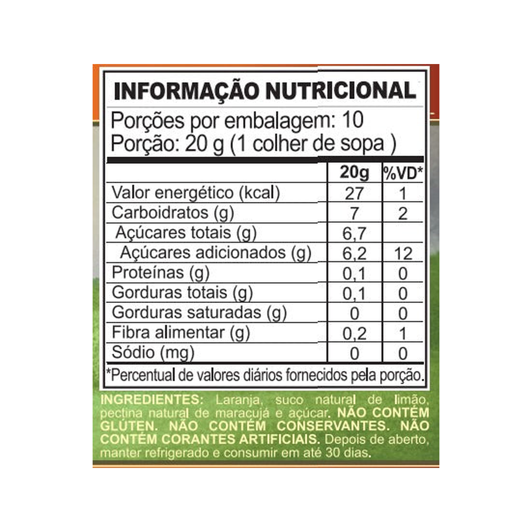 Geleia de Laranja — imagem padronizada