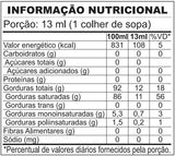 Óleo de Coco Integral sem sabor 500g - Fazenda Soul leve
